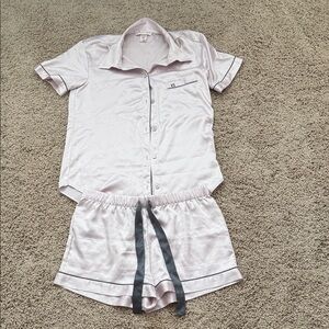 Victoria's Secret Light Gray Shirt